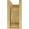 Ekena Millwork 9"W x 18"D x 18"H Classic Emerson Rough Cedar Woodgrain TimberThane Corbel, Primed Tan CORUR09X18X18EMRRCPR - alternate 5